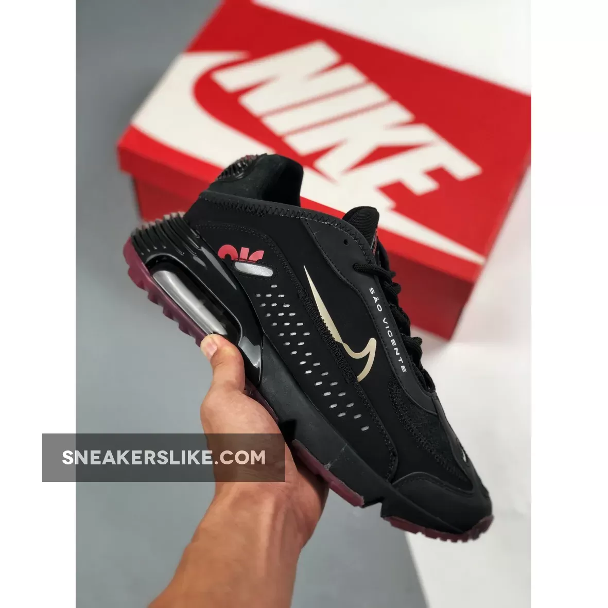 Neymar Jr X Nike Air Max 2090 Black CU9371-001 Restock