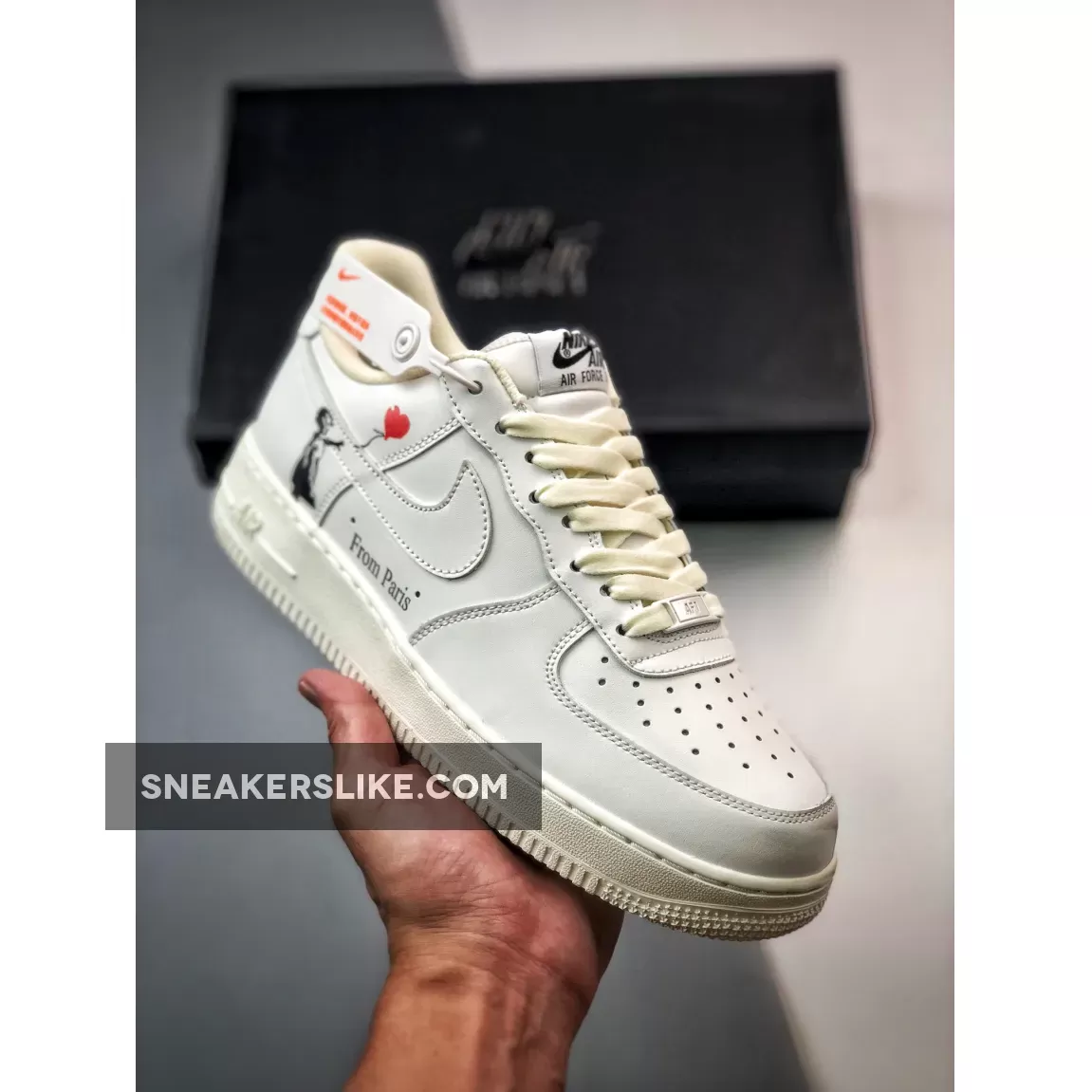 Custom Nike Air Force 1 Low From Paris With Love To Buy