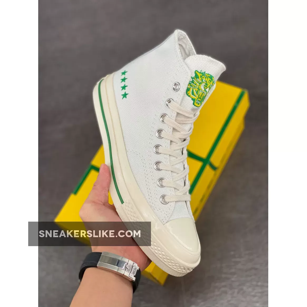 Converse Chuck 70 Breaking Down Barriers High Top White Green / breaking down barriers converse