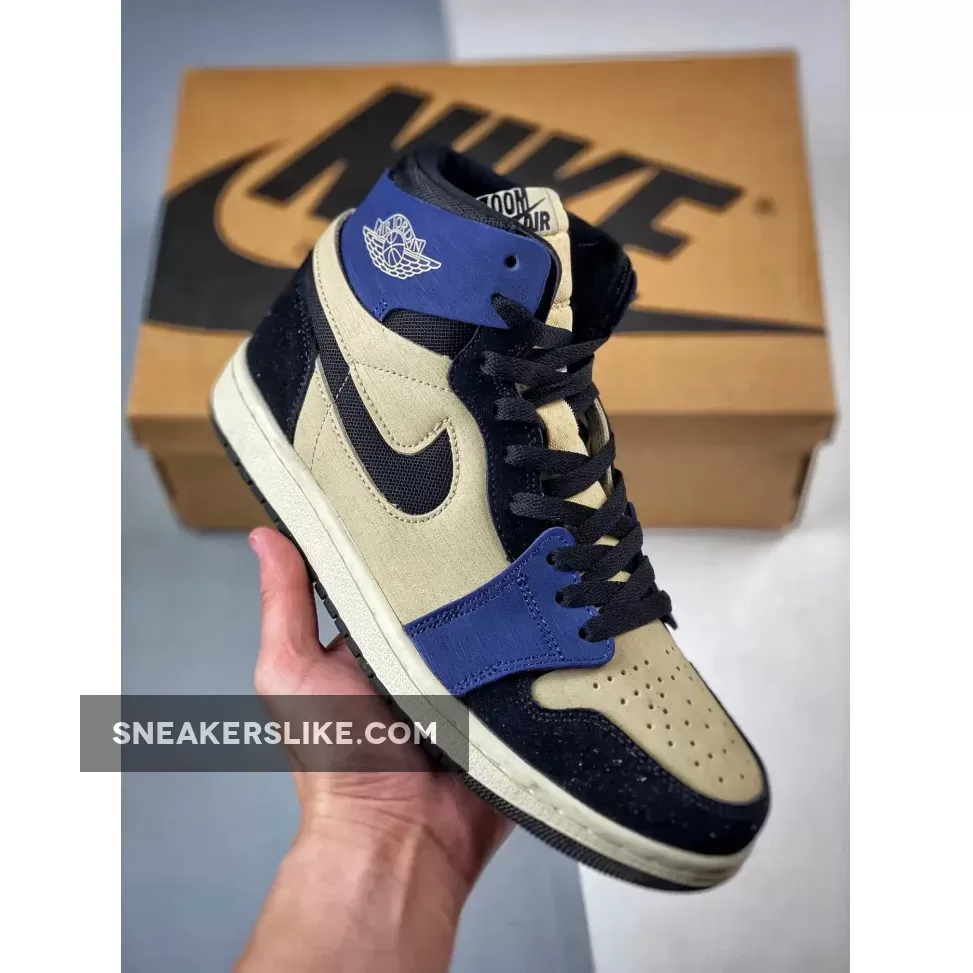 Air Jordan 1 High Zoom CMFT 2 Blackened Blue DV1305-104