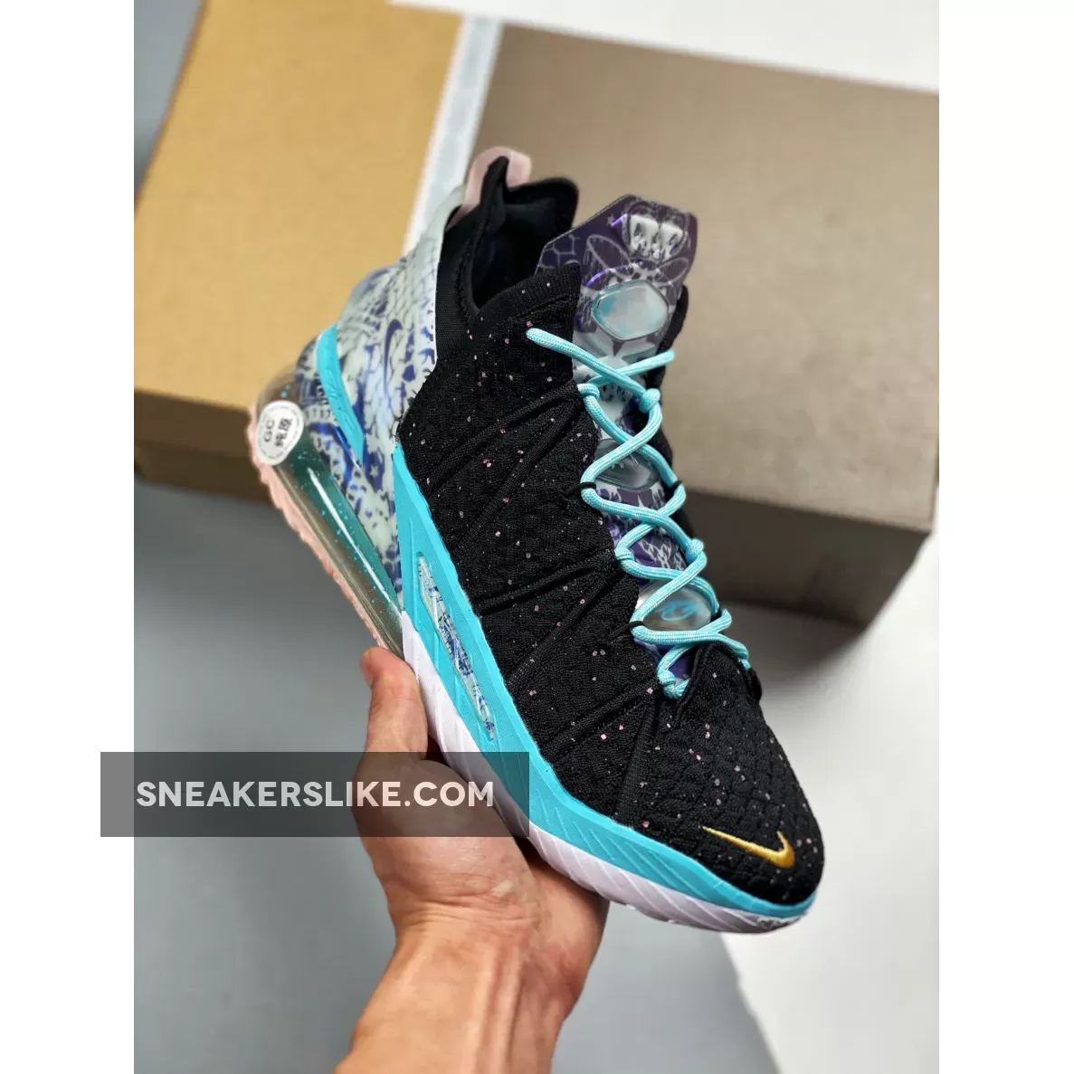 Nike LeBron 18 'Reflections' DB8148-003 - nike lebron 18 reflections