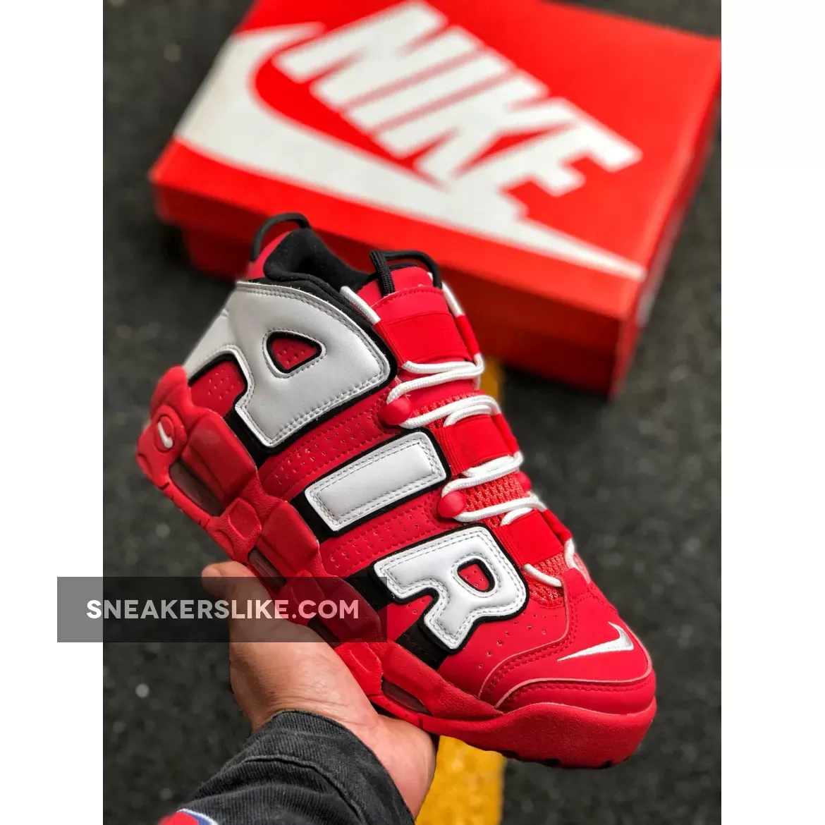 Nike Air More Uptempo 'Chicago' Red White Black CD9402-600 #chicago uptempo