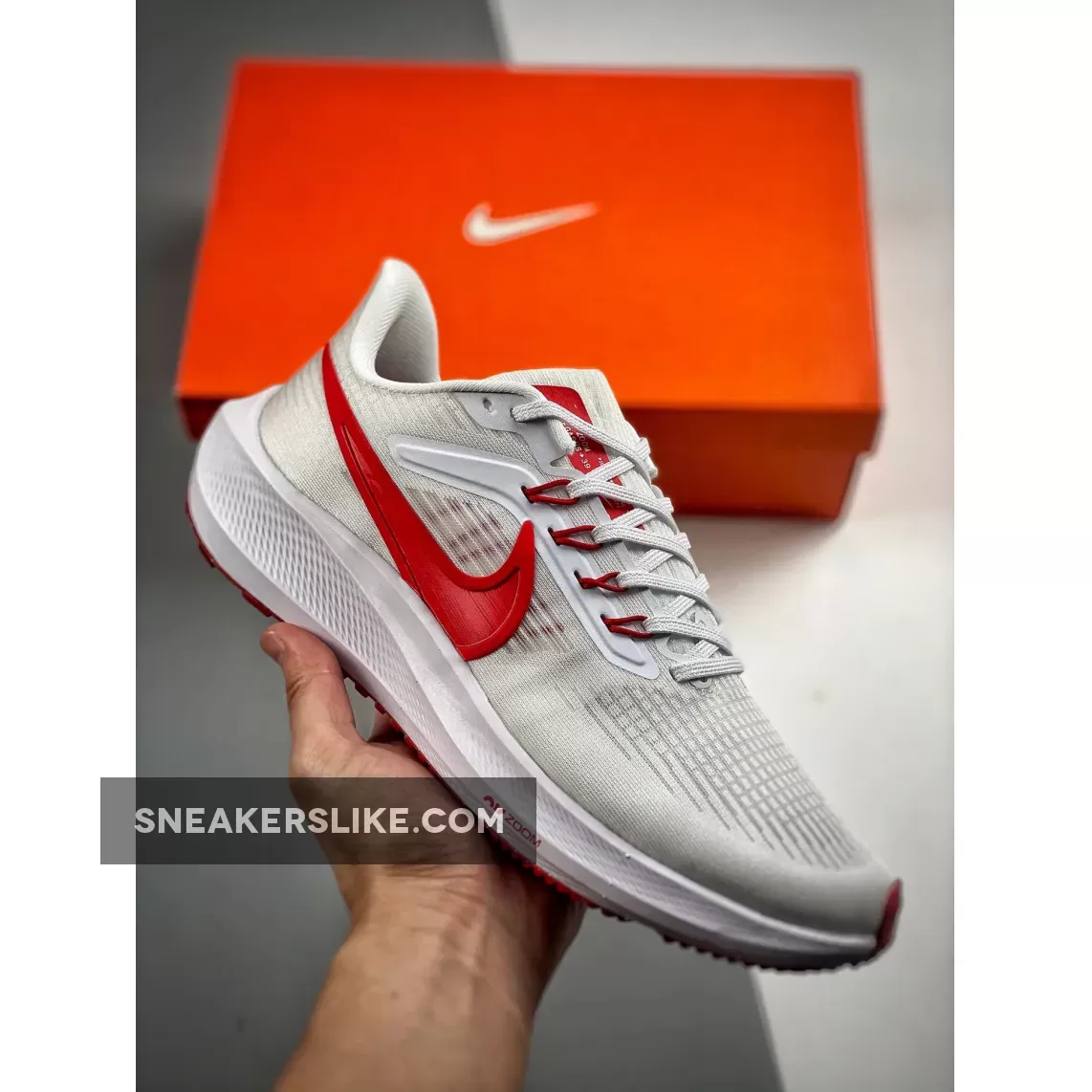 Nike Air Zoom Pegasus 39 Premium White University Red Nike Pegasus Red