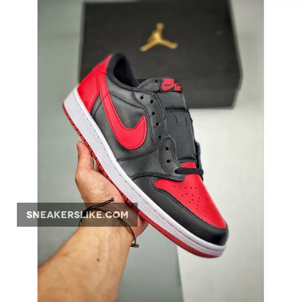 Nike Air Jordan 1 Low OG BRED 705329-001 #jordan 1 banned low