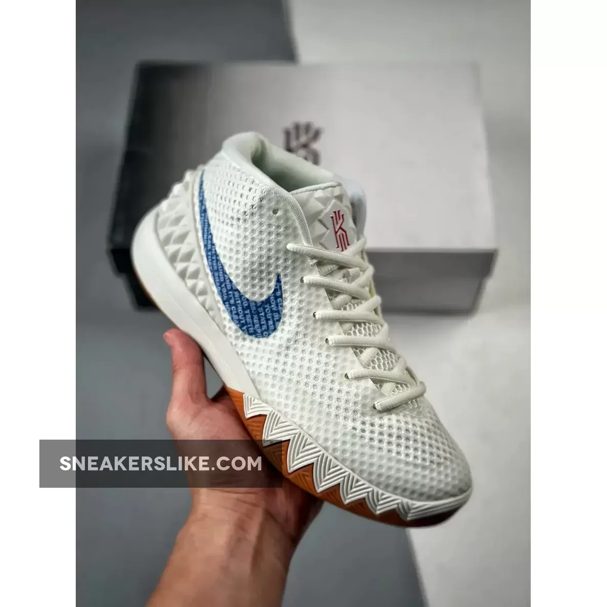 New Releases Pepsi X Nike Kyrie 1 Uncle Drew White Gum SN-852484666