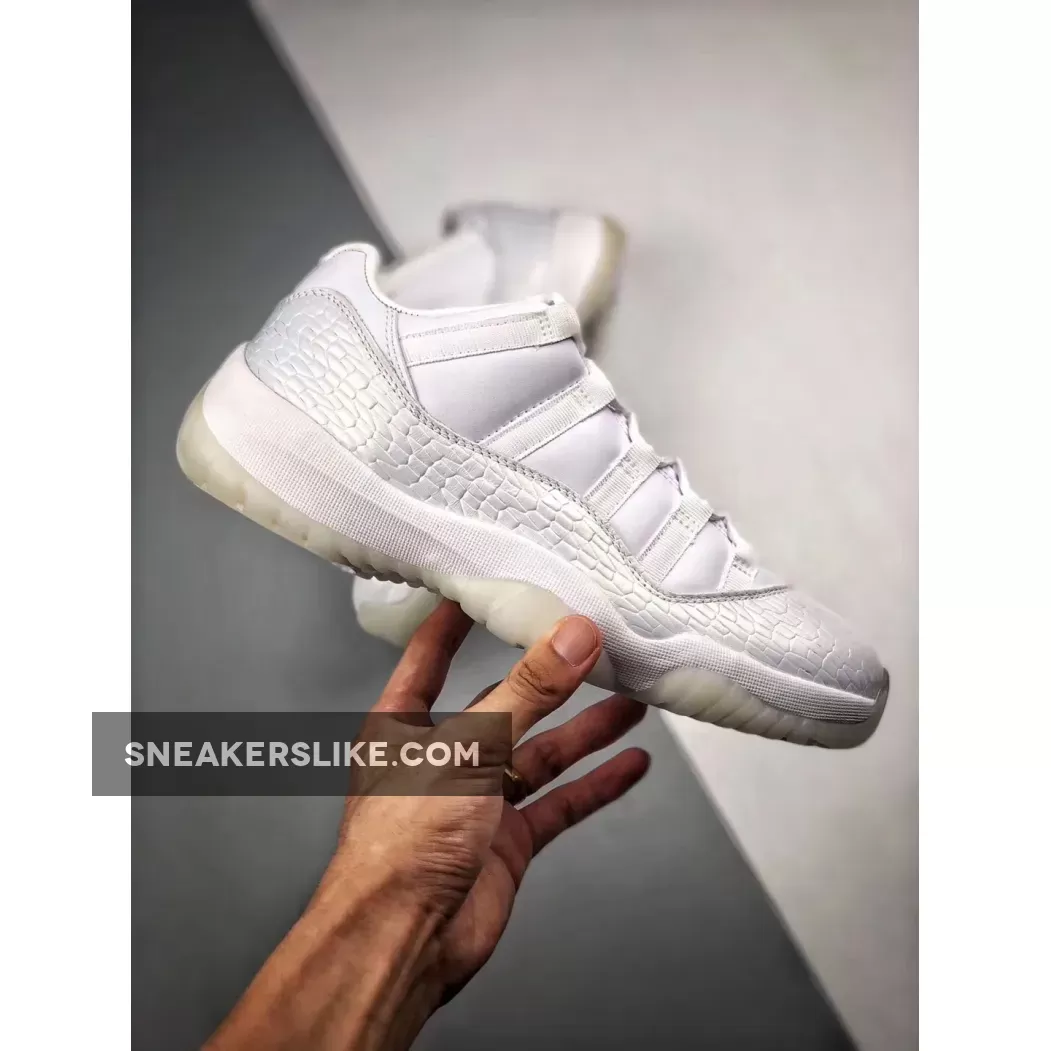 Air Jordan 11 XI Low GS 'Frost White' Pure Platinum / jordan 11 frost white