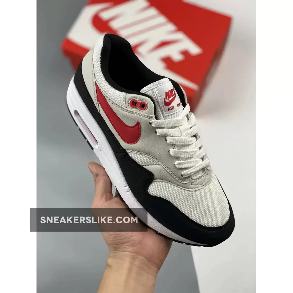 Nike Air Max 1 'Chili' White/Red/Black FD9082-101 Restock