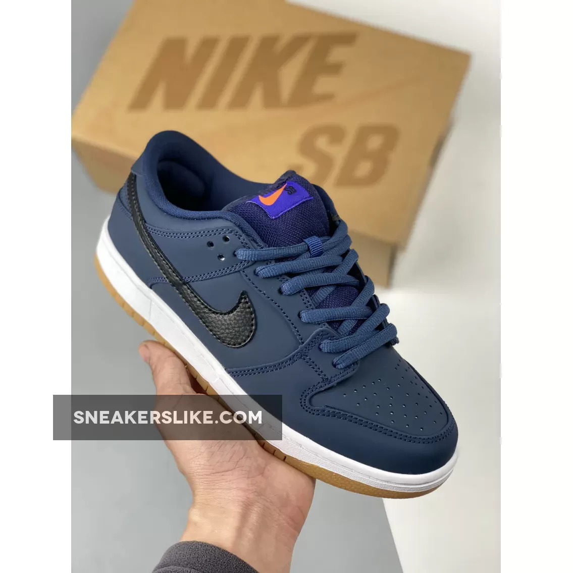 Nike SB Dunk Low Midnight Navy CW7463-401 Outlet