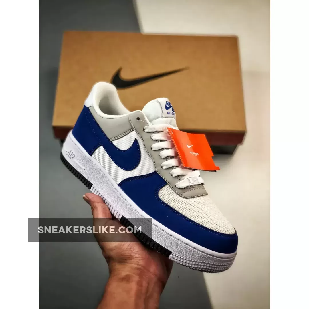 Nike Air Force 1 Low 'Timeless' White/Game Royal-Neutral Grey FJ5471-121 #af1 timeless