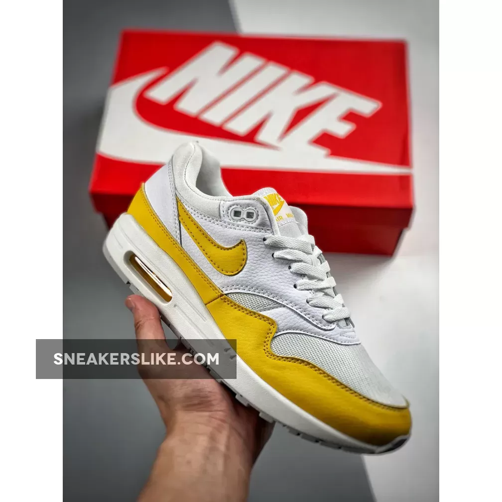 Nike Air Max 1 White/Tour Yellow Neon Yellow Nike Air Max