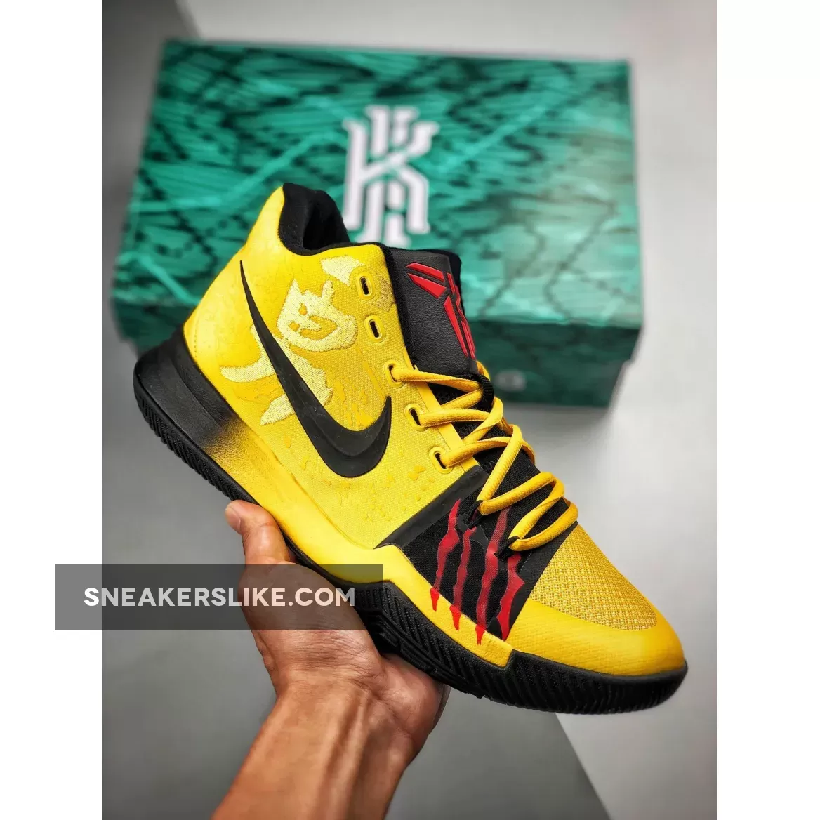 Nike Kyrie 3 'Mamba Mentality' Tour Yellow/Black / kyrie bruce lees