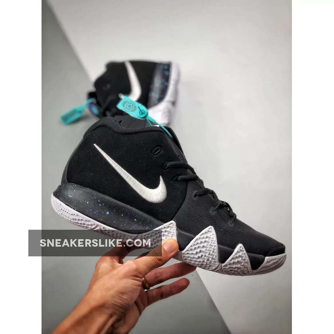 Nike Kyrie 4 Black/White 943806-002 Restock