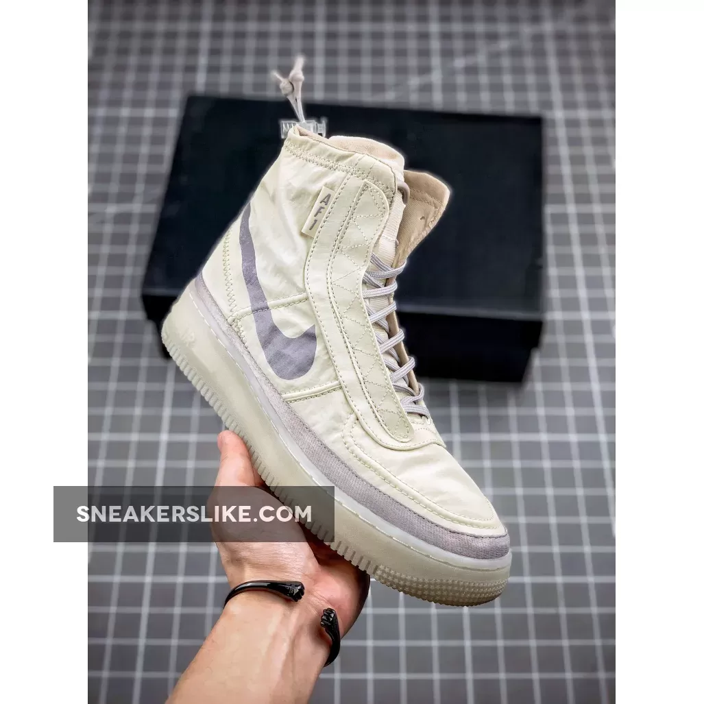 Nike Air Force 1 High Shell Tan/Grey BQ6096-002