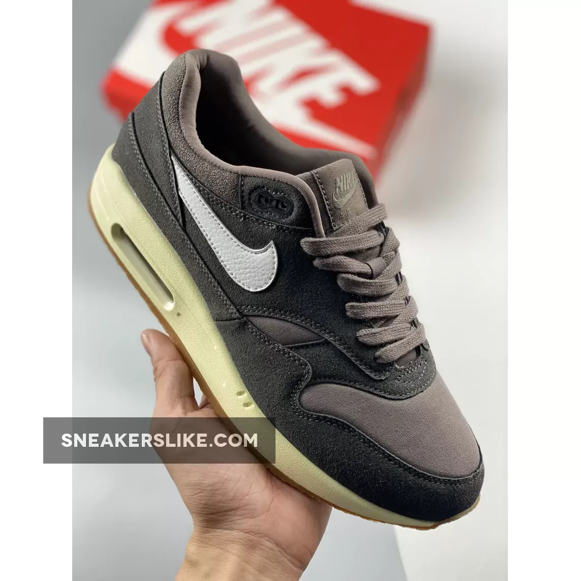 Nike Air Max 1 Crepe Soft Grey FD5088-001 nike crepe