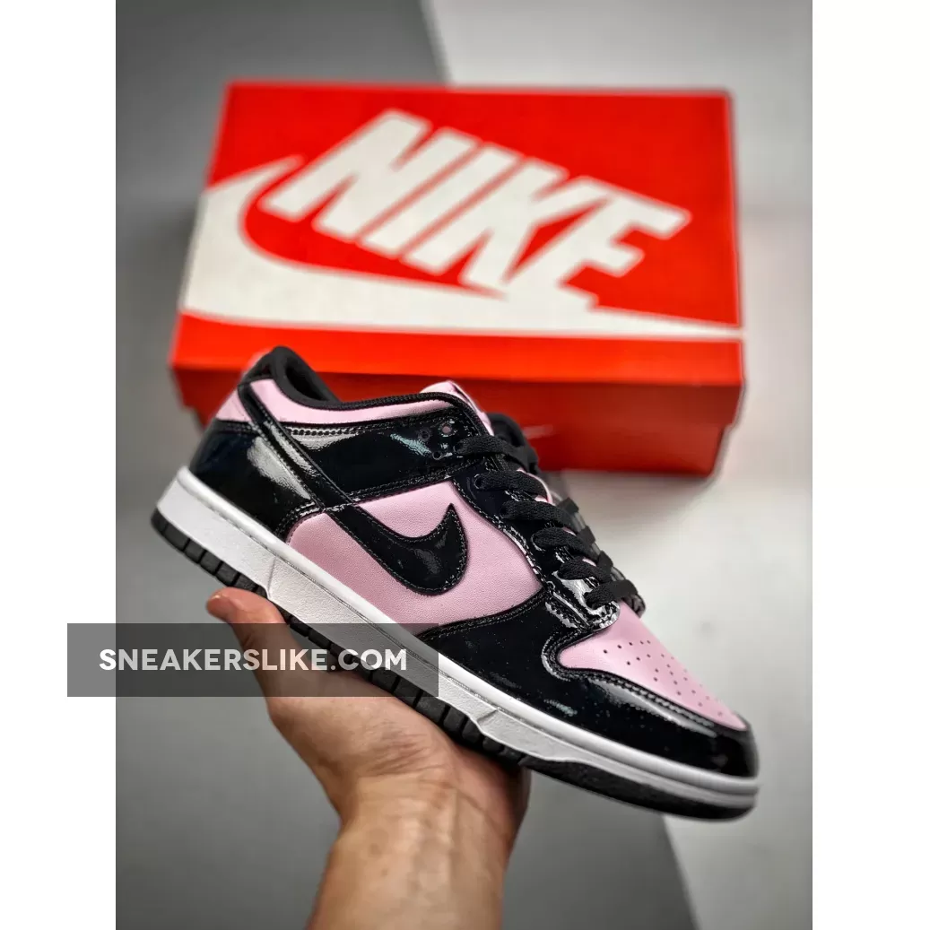 Nike Dunk Low Essential 'Black Patent Leather' DJ9955-600 Patent Leather Nikes