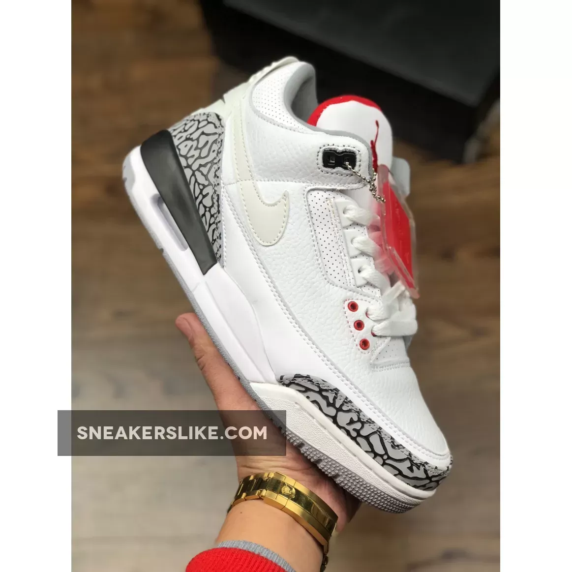 Air Jordan 3 NRG 'JTH' White Cement AV6683-160 For Sale