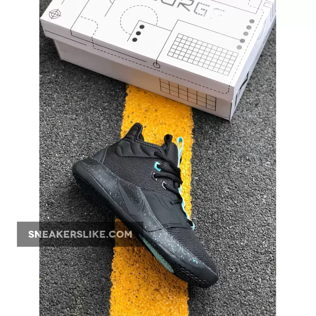 Nike PG 3 Black Light Aqua AO2607-006 Restock