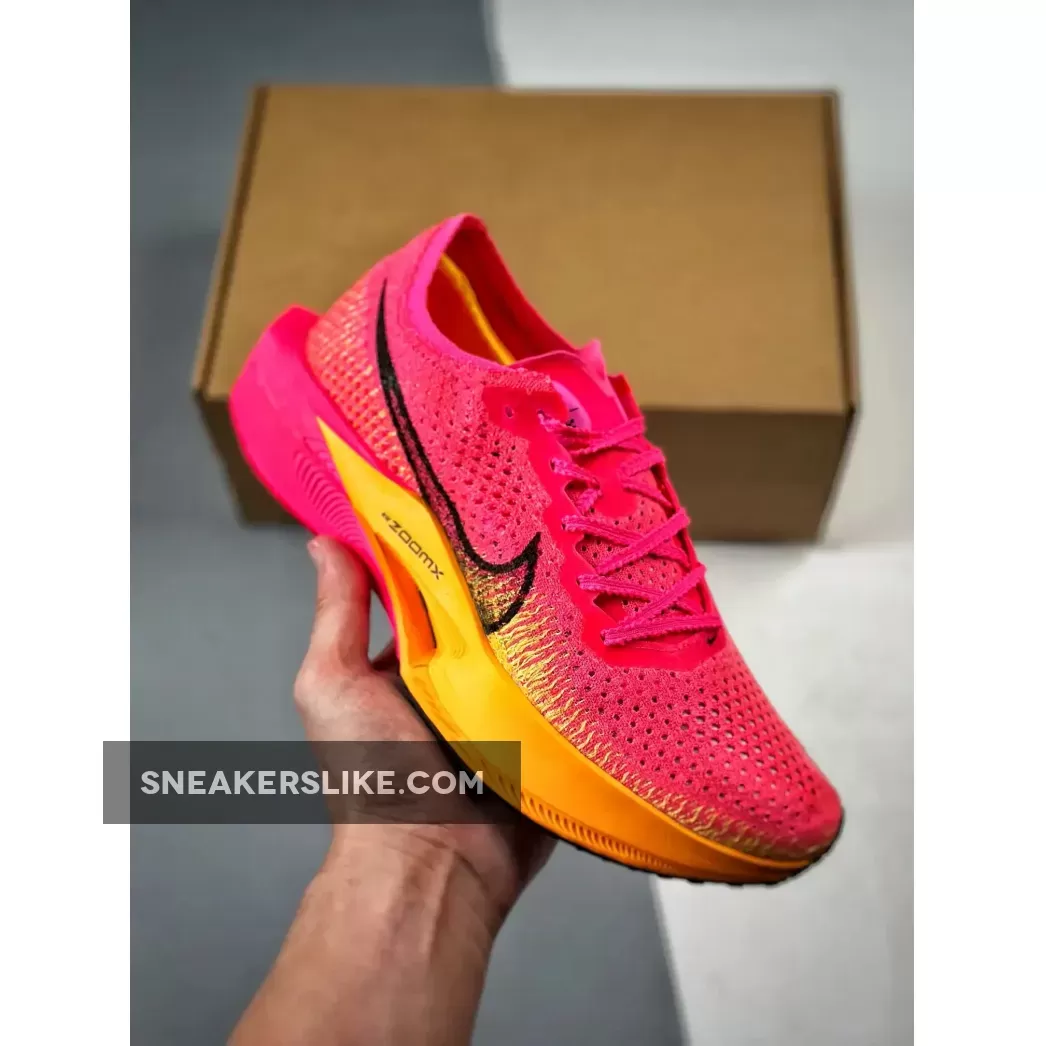 Nike ZoomX VaporFly 3 Hyper Pink/Laser Orange/Black - Vaporfly 3 Pink DV4129-600