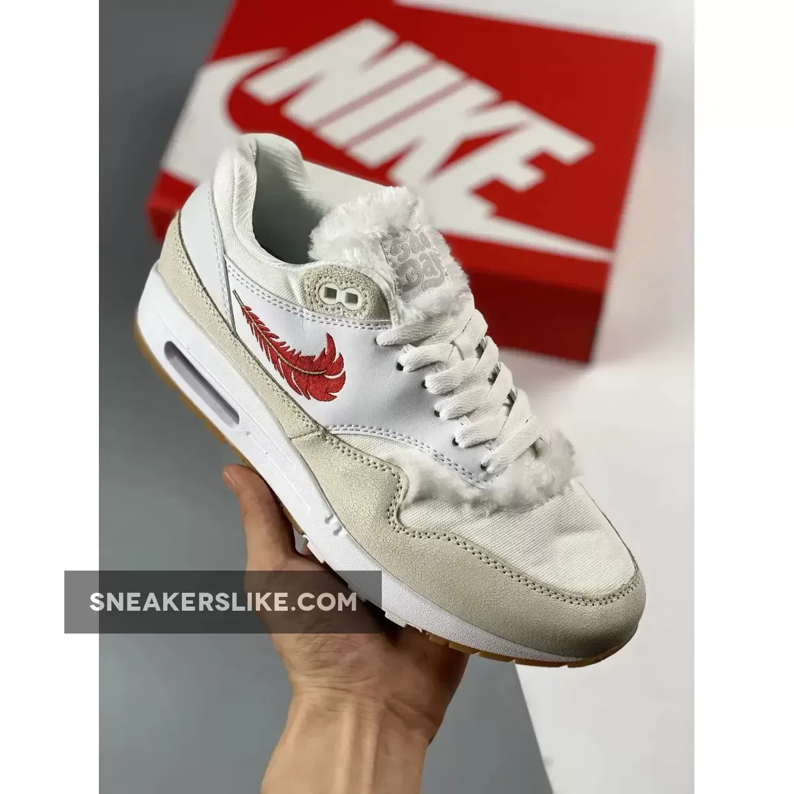 Nike Shop - Nike Air Max 1 'The Bay' White/University Red FJ4451-100