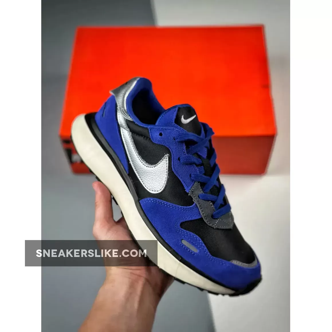 Nike Phoenix Waffle Blue Black Silver Brand New FD2196-500