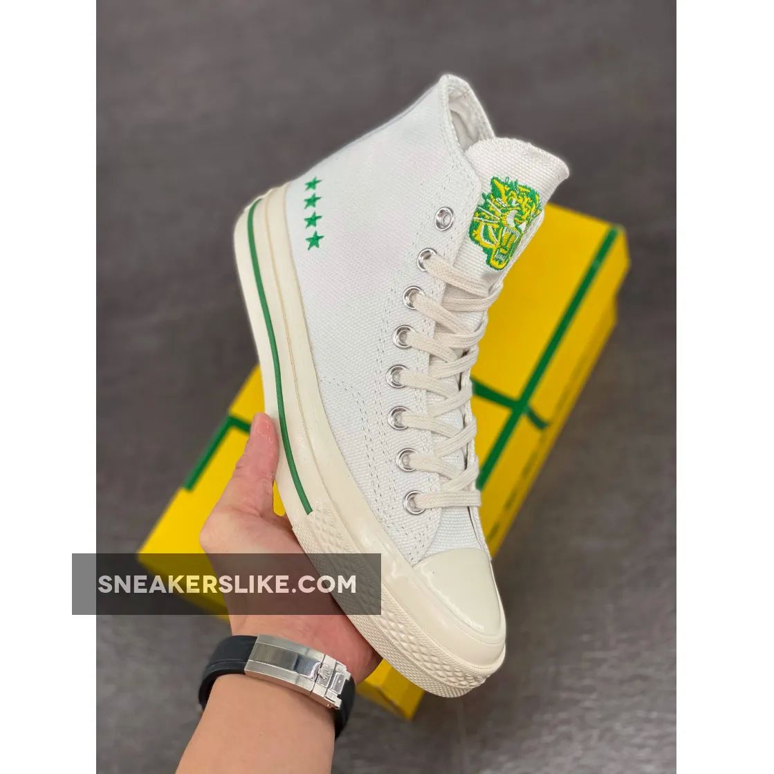 Converse Chuck 70 Breaking Down Barriers High Top White Green 'converse breaking down barriers'