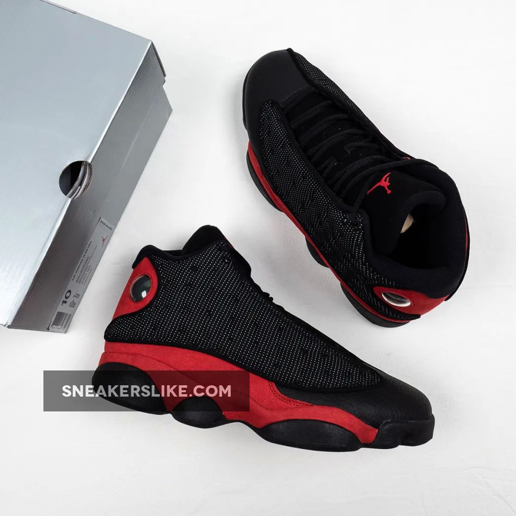 Air Jordan 13 'Bred' Black/True Red-White 414571-004 New Releases