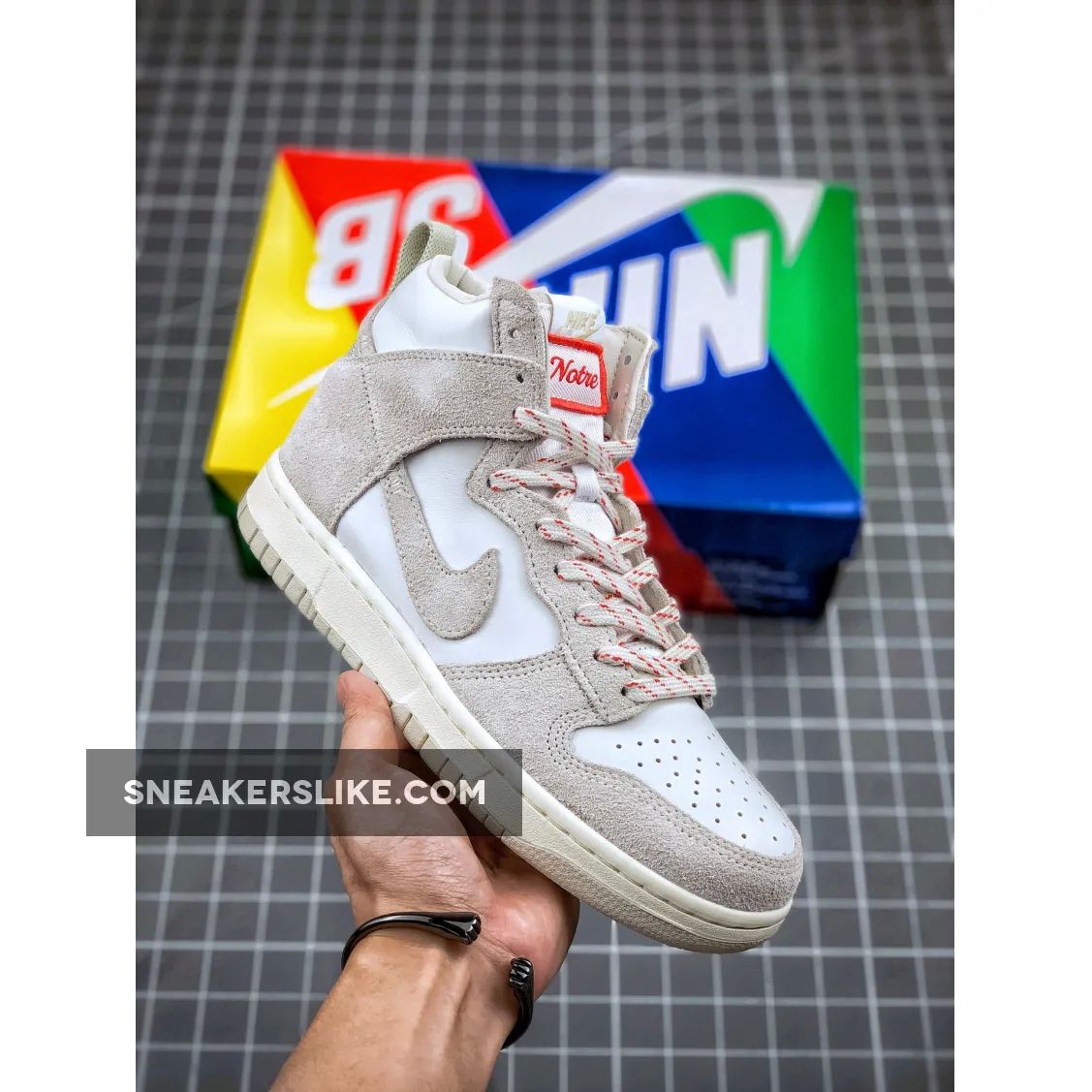 Notre X Nike Dunk High Light Orewood Brown New Releases