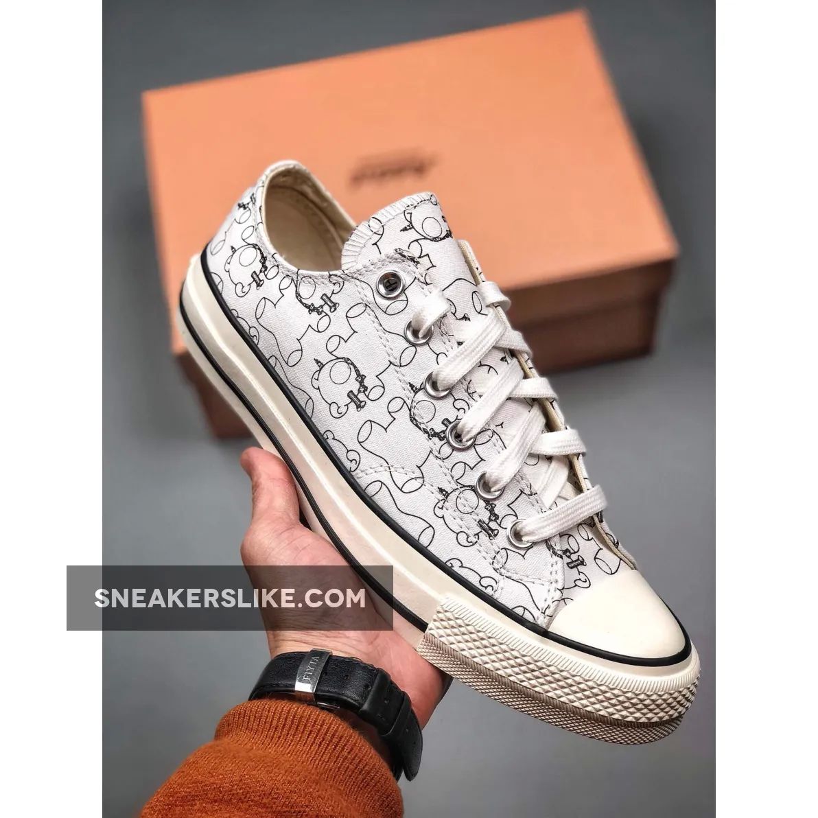 UNDERCOVER x Converse Addict Chuck Taylor Low Top White 'addict converse'