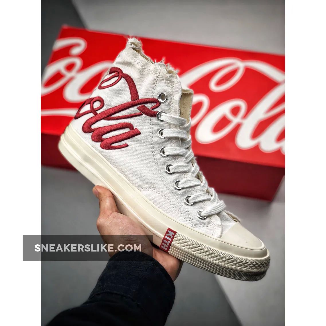 KITH X Coca-Cola X Converse Chuck Taylor All Star ’70s White Red Restock