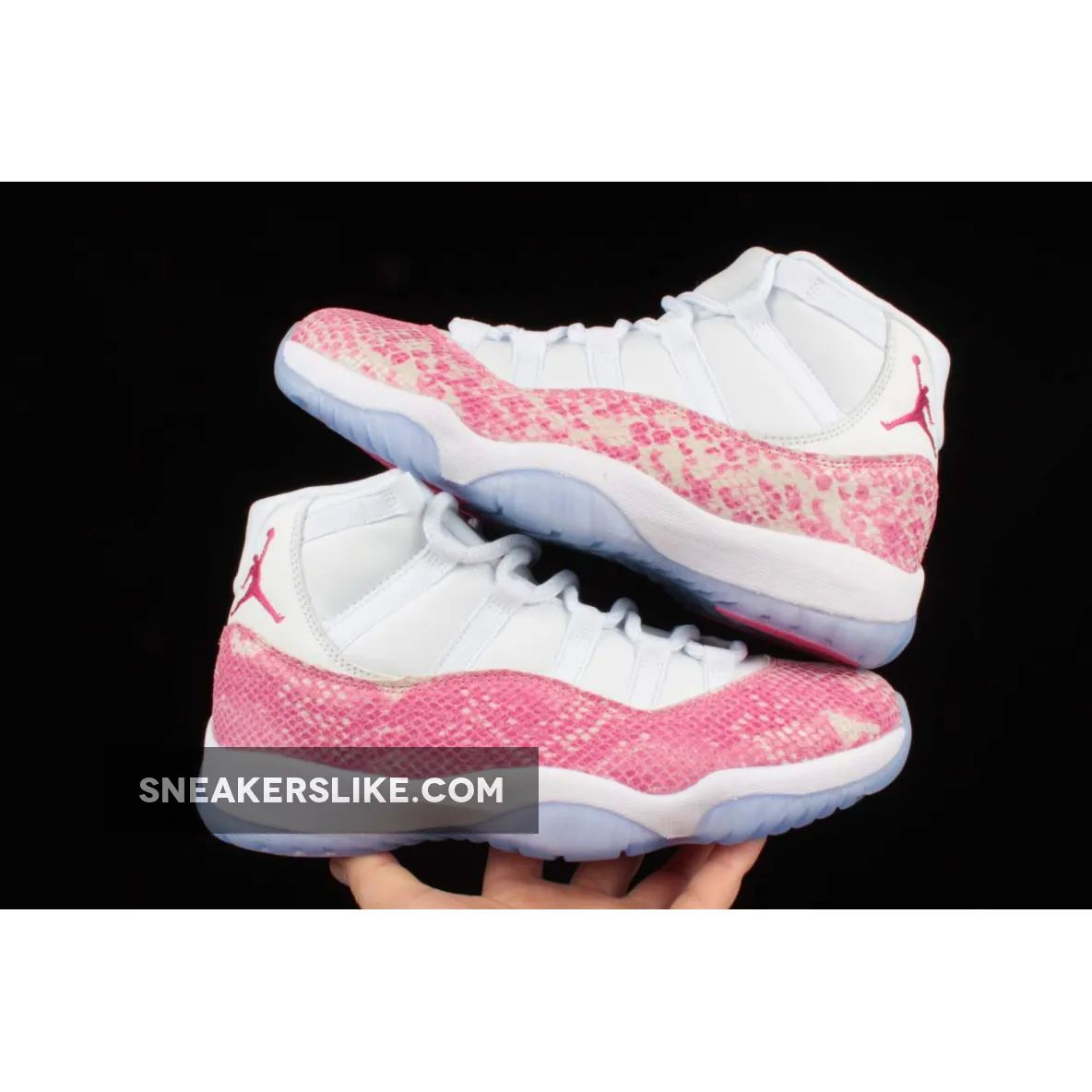 Air Jordan 11 High 'Pink Snakeskin' White/Watermelon-Black New Releases