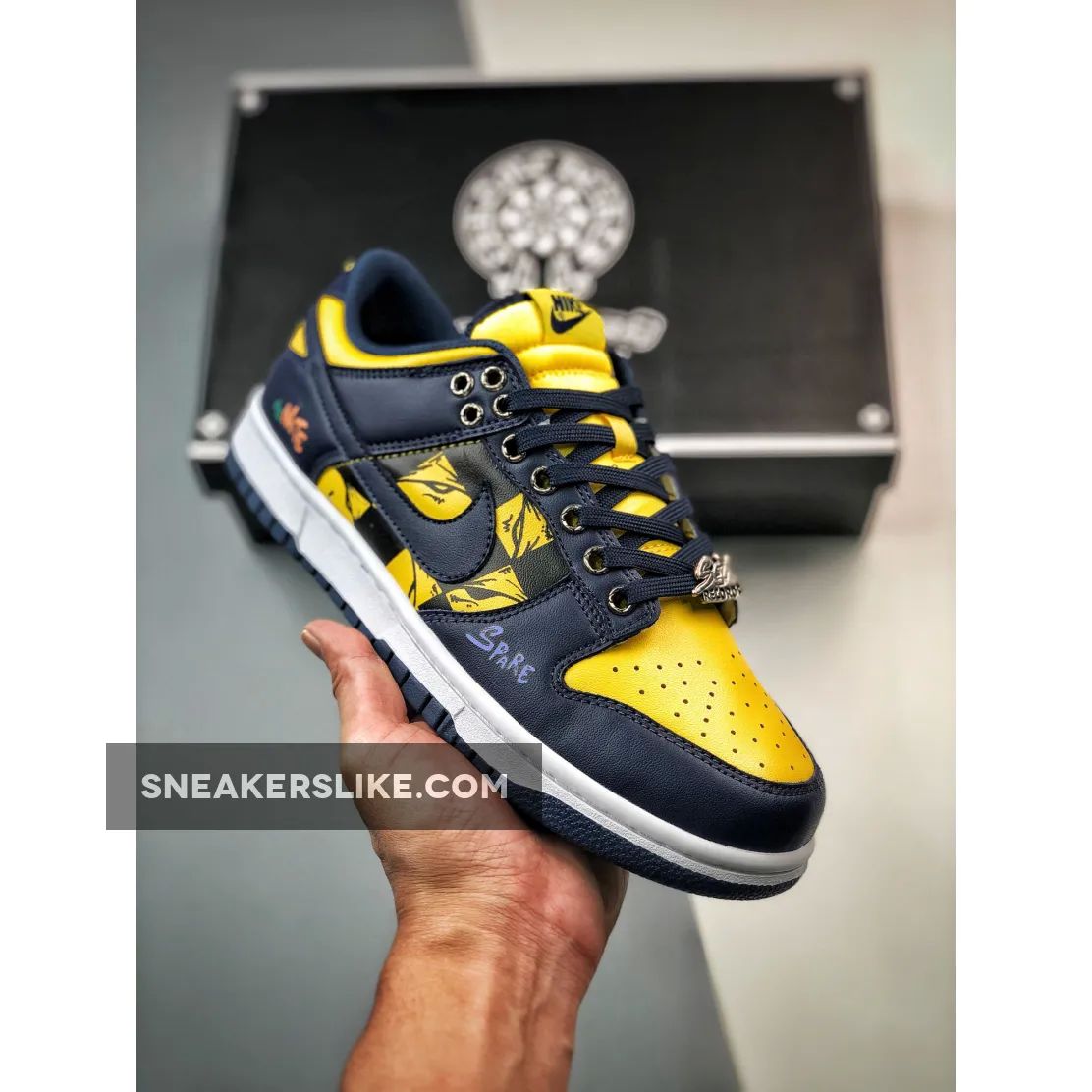 Custom Nike Dunk Low Michigan 1668010877 New Releases