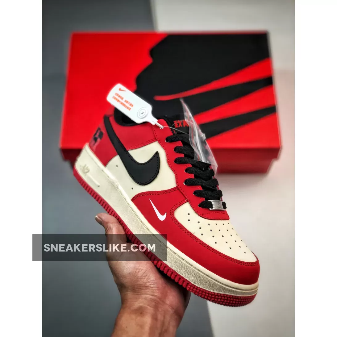 Nike Air Force 1 Low Red White Black 1683551797 New Releases