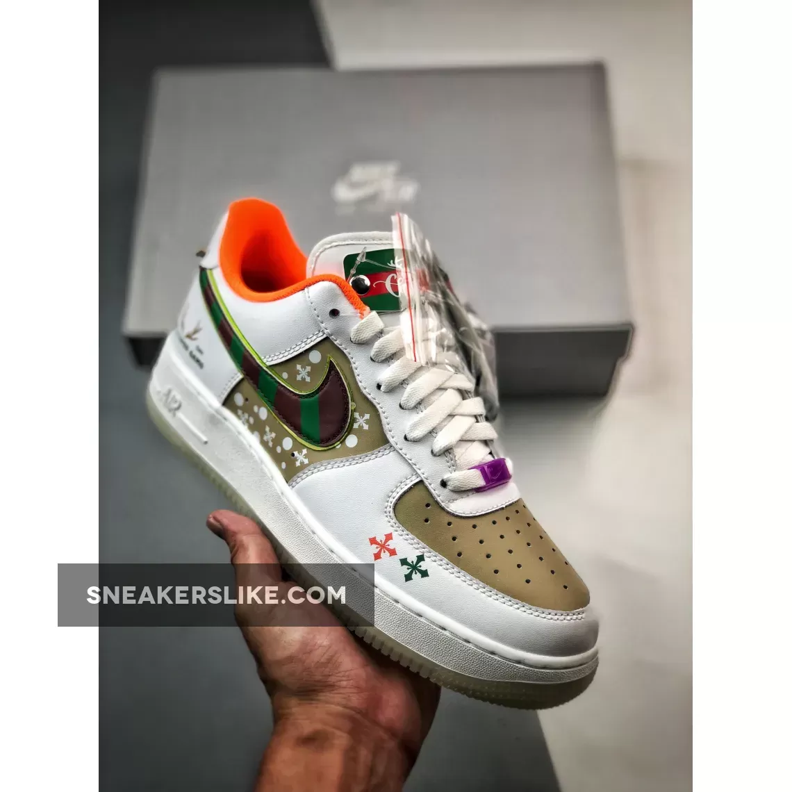 Custom Nike Air Force 1 Low Have A Good Game For Sale