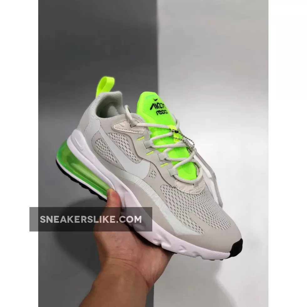 Nike Air Max 270 React Vast Grey Green For Womens CU3447-001 To Buy