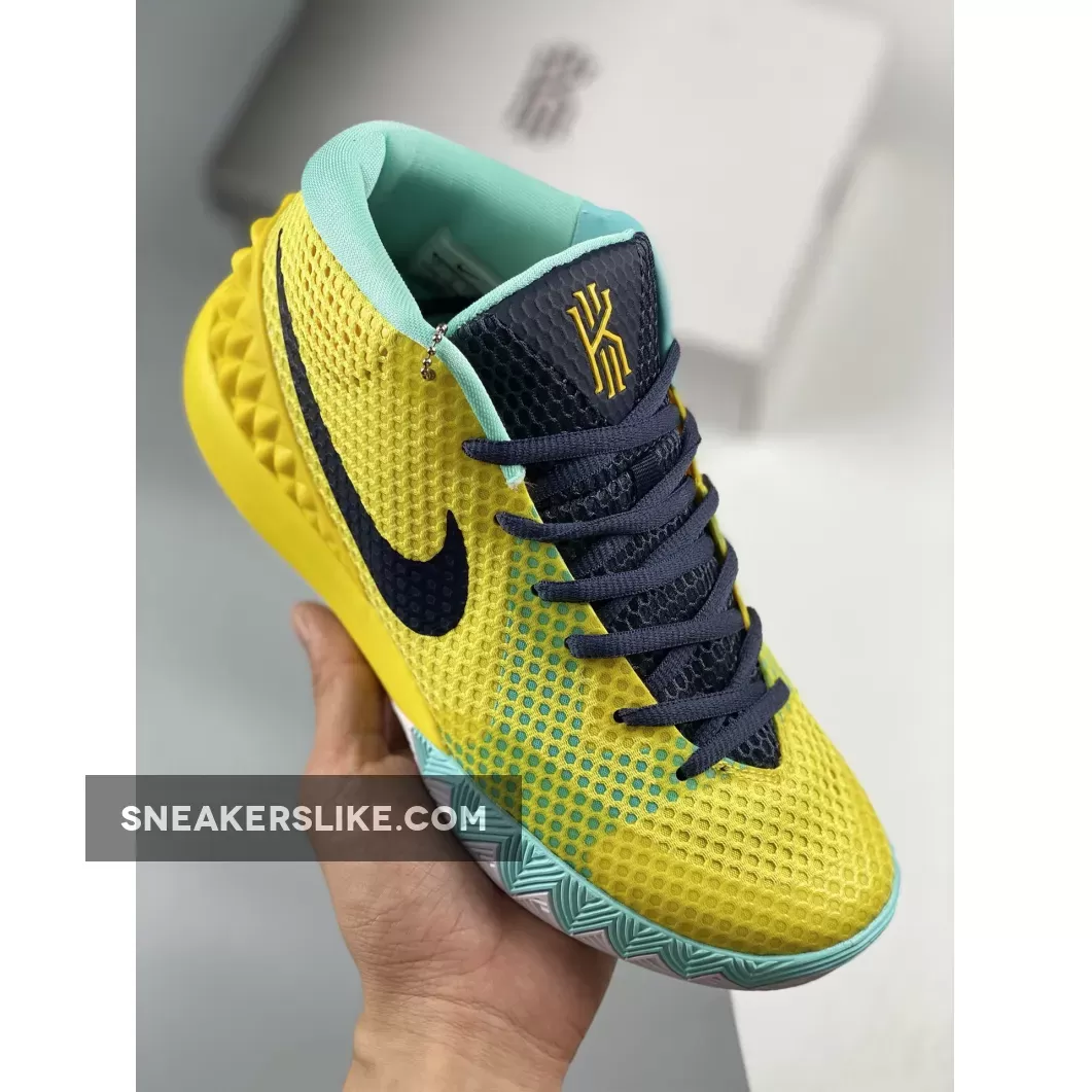 Nike Kyrie 1 'Letterman' Tour Yellow/Teal-Gold 705277-737 / nike kyrie 1 letterman