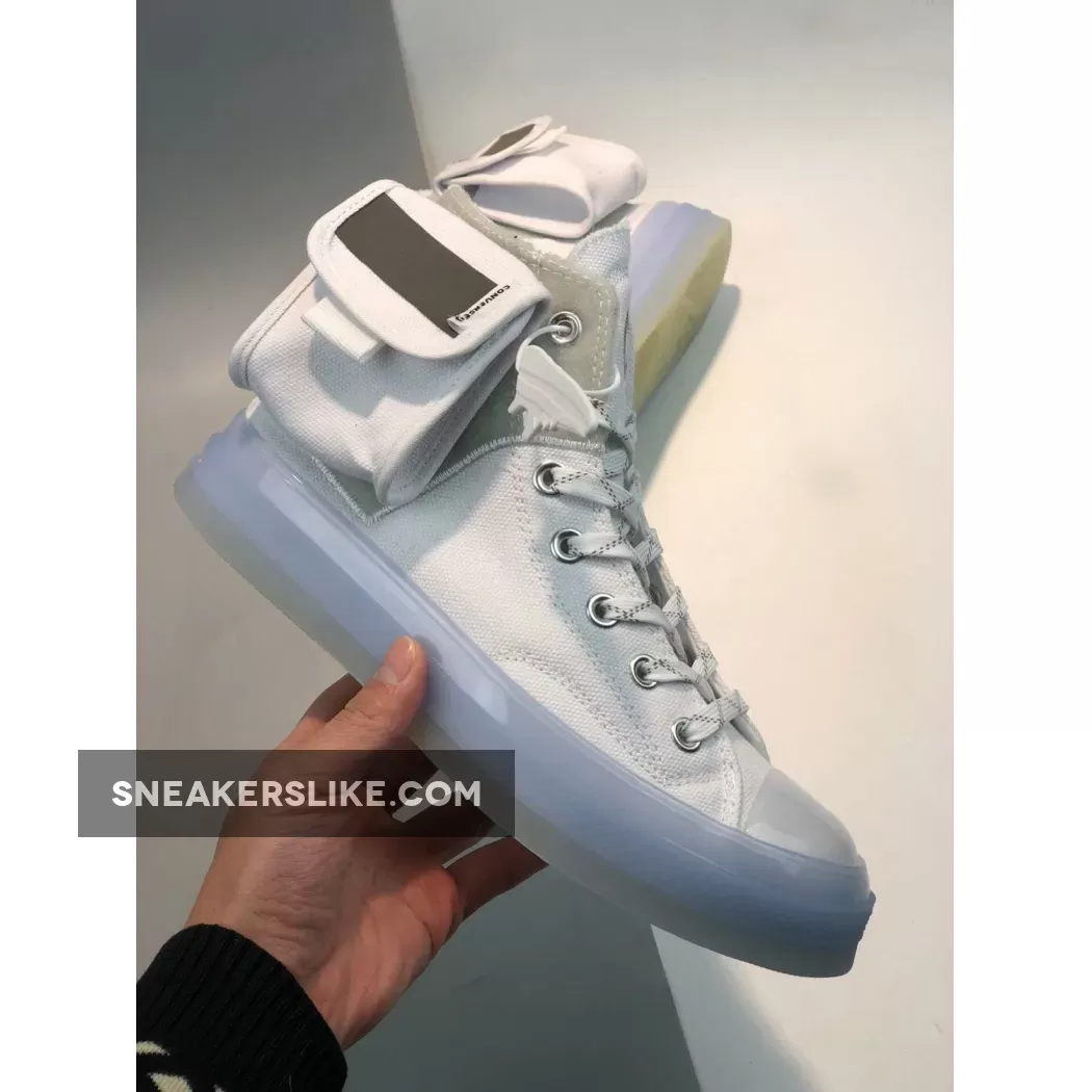 Lay Zhang x Converse Chuck 70 High Top White/Tint Blue / zhang shoes