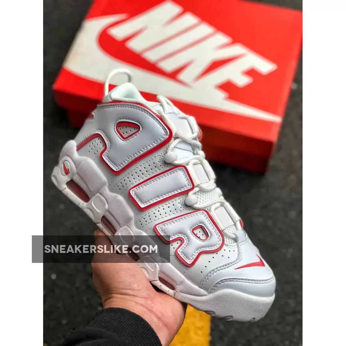 Nike Air More Uptempo White/Varsity Red 921948-102