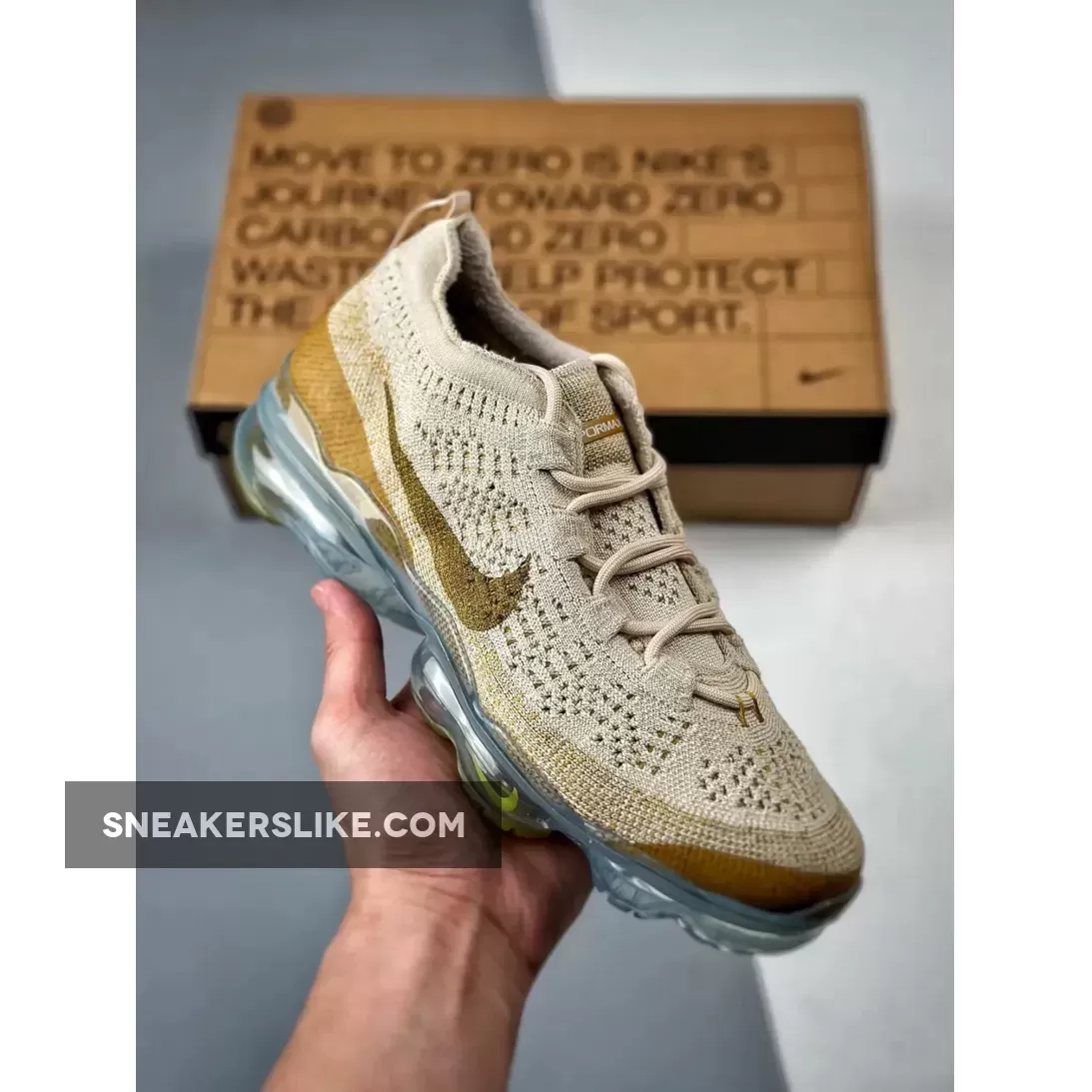 Restock Nike Air VaporMax 2023 Flyknit Tan Olive Sand Nike