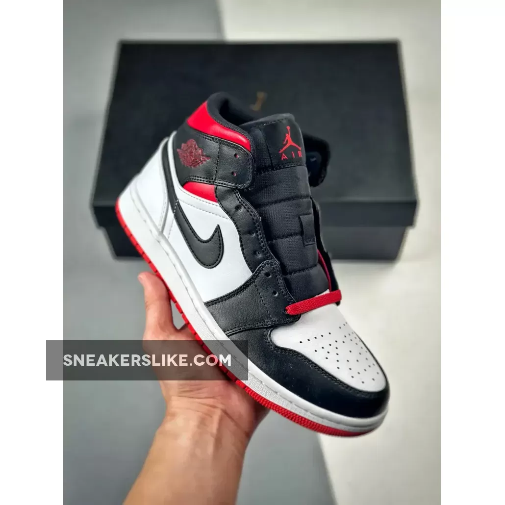 Restock Air Jordan 1 Mid Gym Red Black Toe DQ8426-106