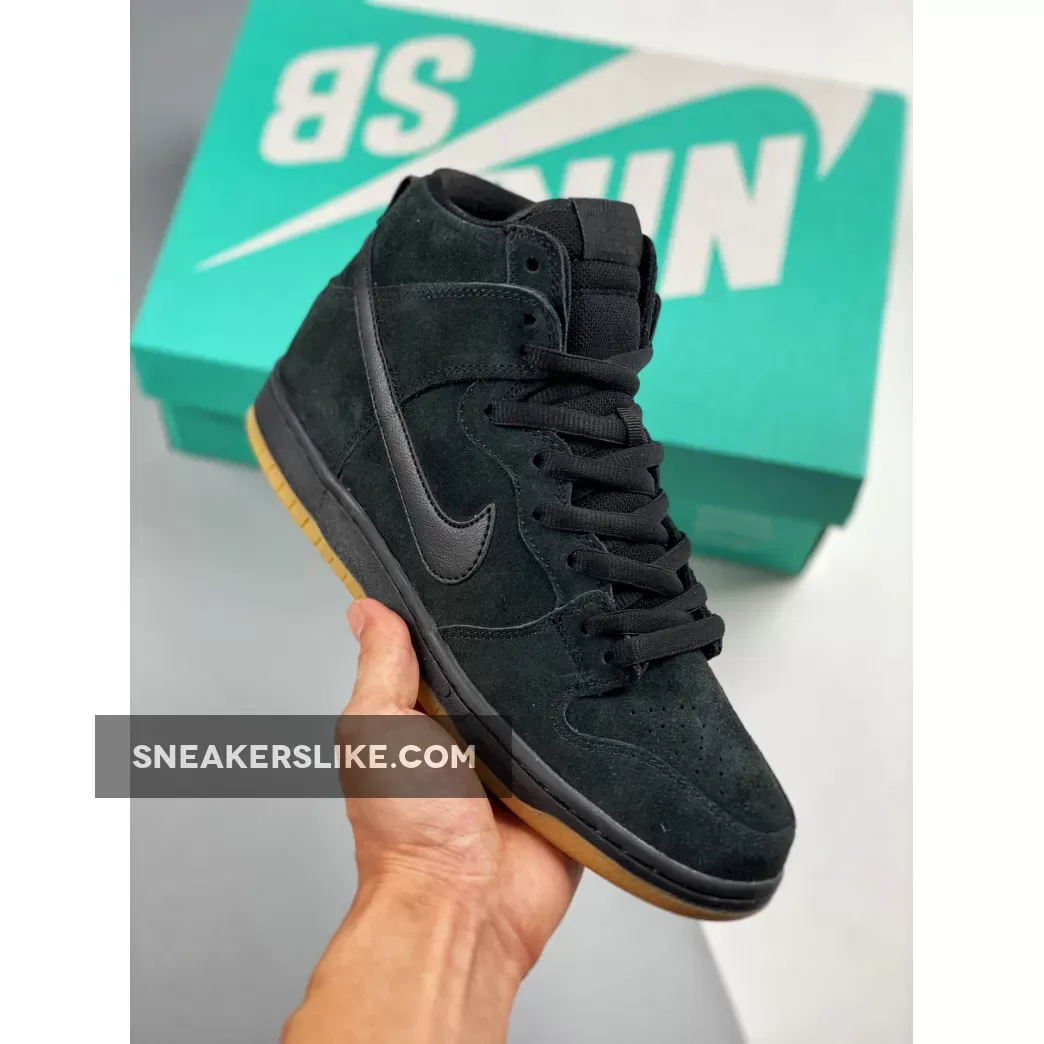 Nike SB Dunk High 'Black Gum' 305050-029 For Sale