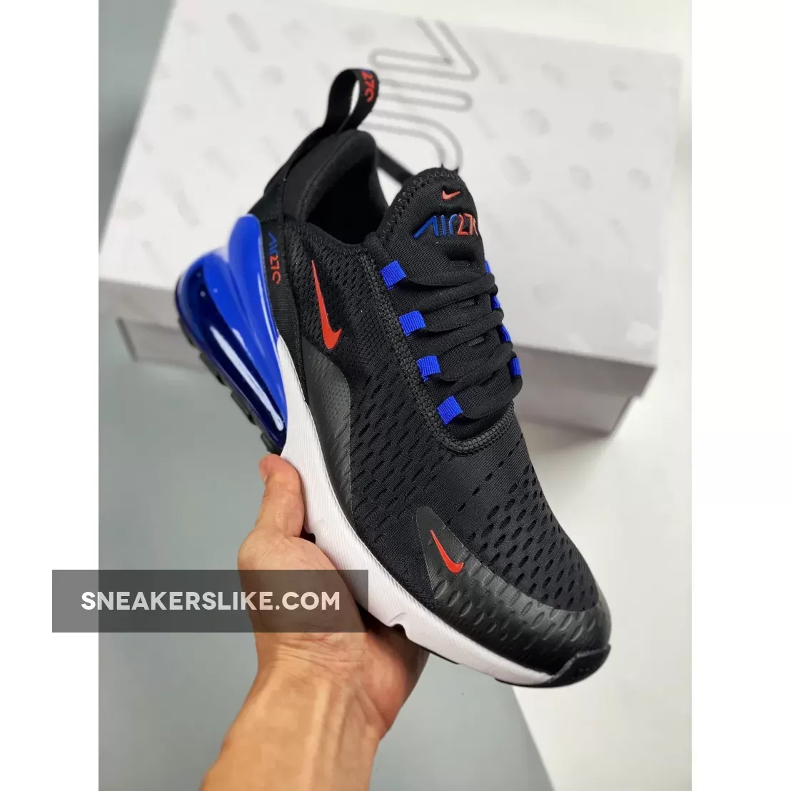 Nike Air Max 270 Black/Blue DC0957-001 air max 270 hyper royal