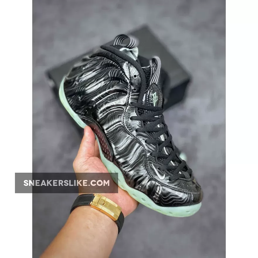 Nike Air Foamposite One 'All-Star 2021' Black-Barely Green - foamposite allstar