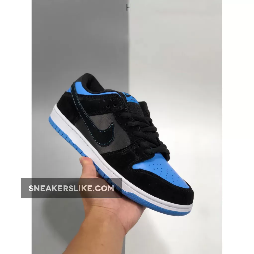 Nike SB Dunk Low Pro 'Sub Zero' Black/University Blue/White - nike dunk low pro sb sneakers