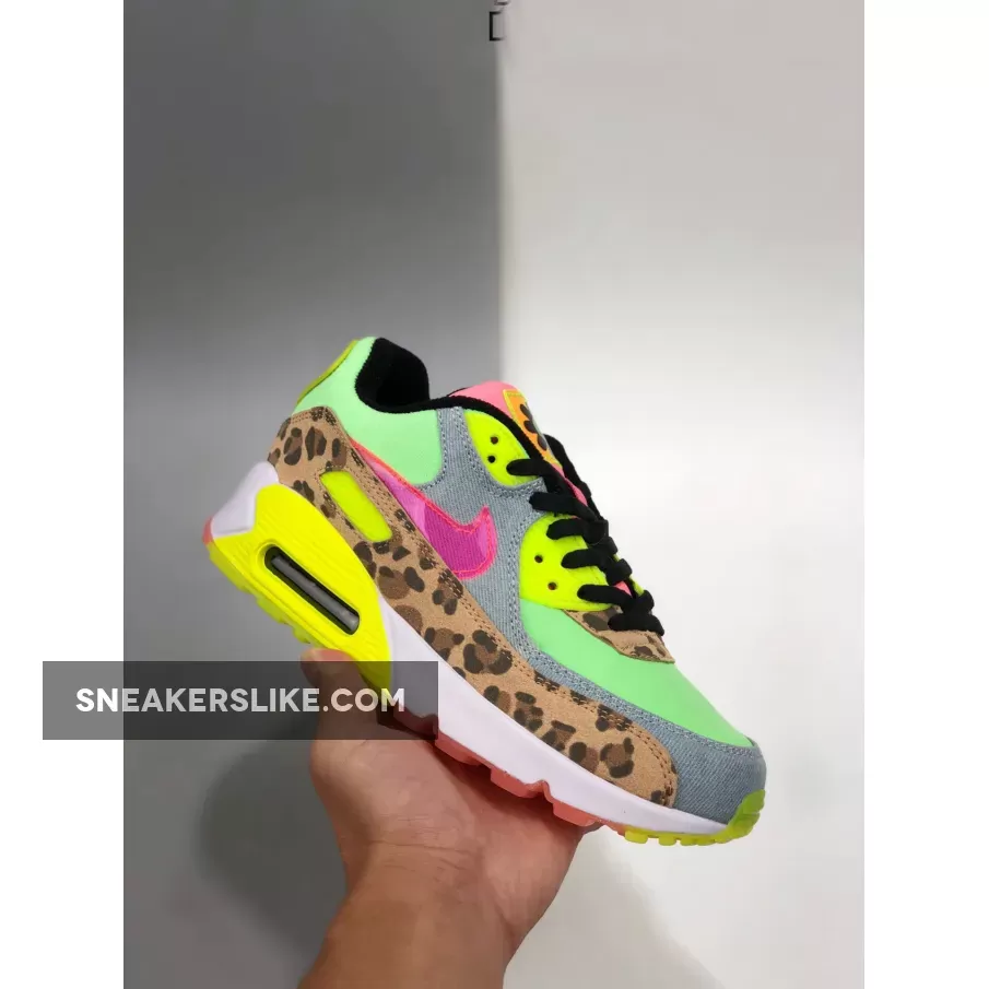 Nike Air Max 90 LX Illusion Green CW3499-300 - air max sunset pulse