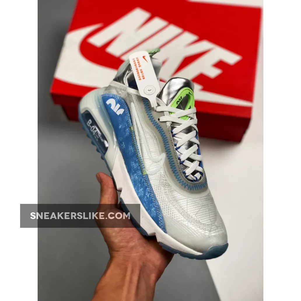 Nike Air Max 2090 'Aquatics' Metallic Silver/White-White CZ8693-011 New Releases