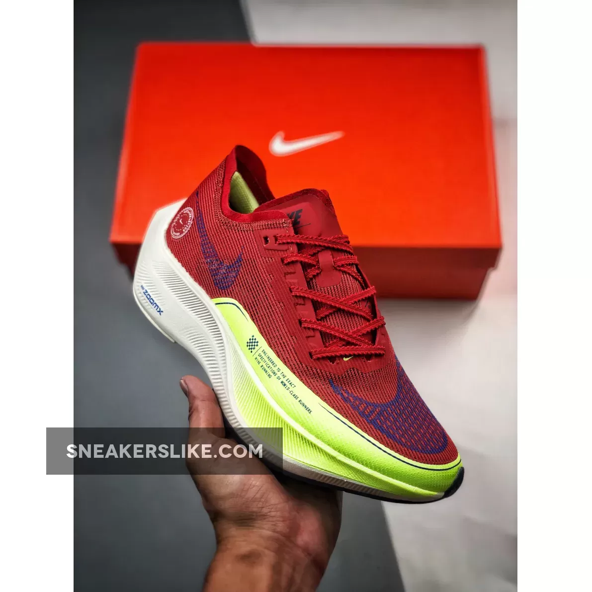 Nike ZoomX Vaporfly NEXT% 2 Red Clay DX3371-600 For Sale