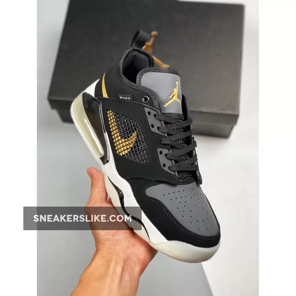 Jordan Mars 270 Low Black/Metallic Gold CK1196-017 / jordan 270 mars