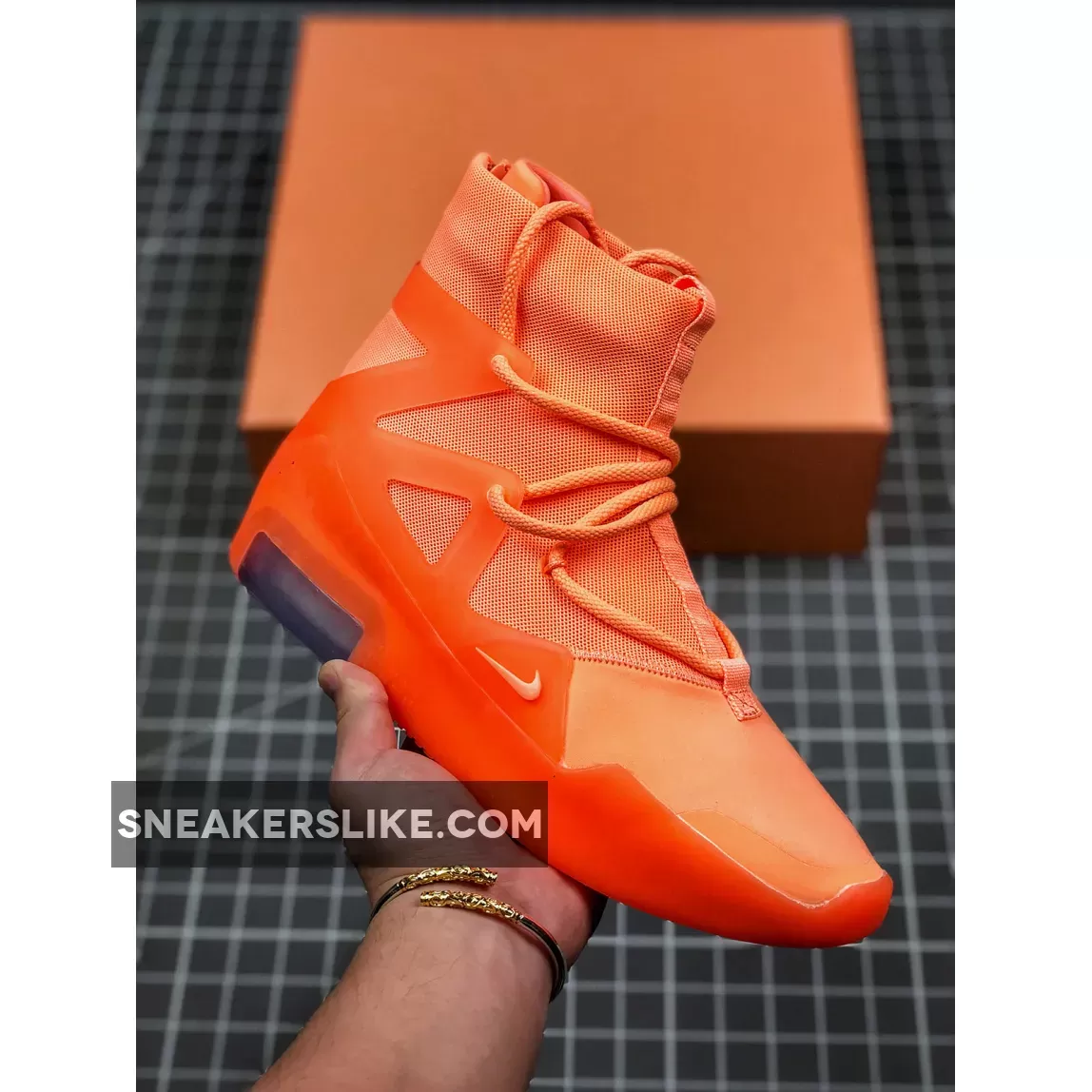 Nike Air Fear Of God 1 Orange Pulse AR4237-800 Online