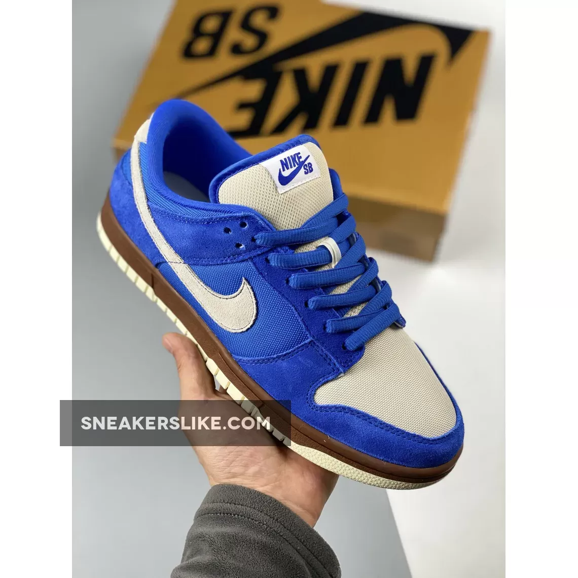 Nike Dunk Low Varsity Royal/Mettalic Vegas Gold 304292-472 Outlet