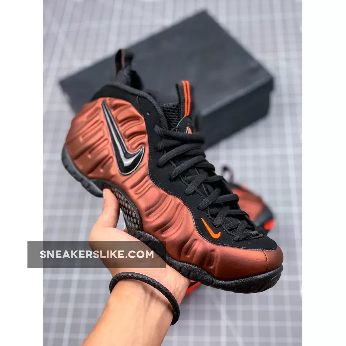 Nike Air Foamposite Pro Hyper Crimson/Black 624041-800 For Sale